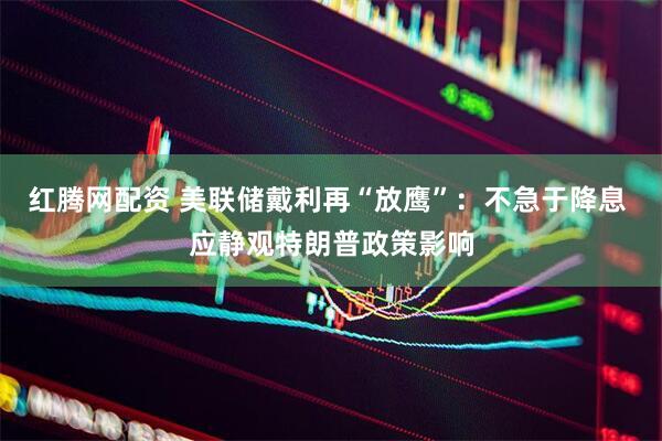 红腾网配资 美联储戴利再“放鹰”：不急于降息 应静观特朗普政策影响